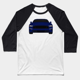 Mustang GT Kona-Blue Baseball T-Shirt